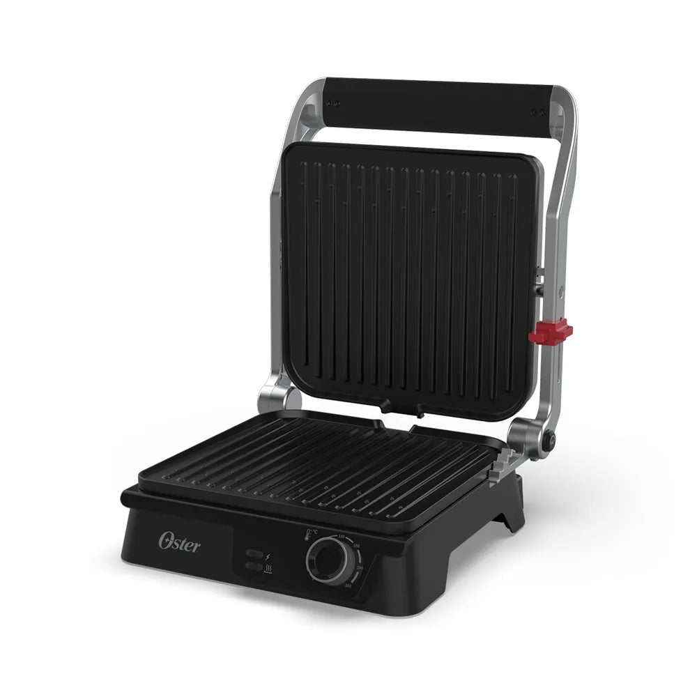 Grill Elétrico Multiuso Inox Oster 2 em 1