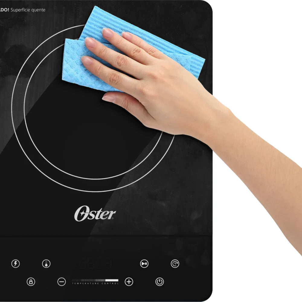 Cooktop de Indução 1 Boca Oster Touch Screen Portátil