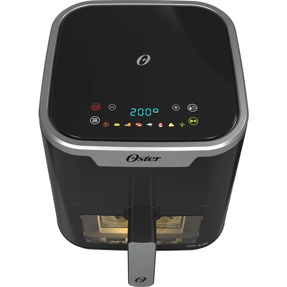 Fritadeira Digital Touch Oster 4,5L com Visor Transparente