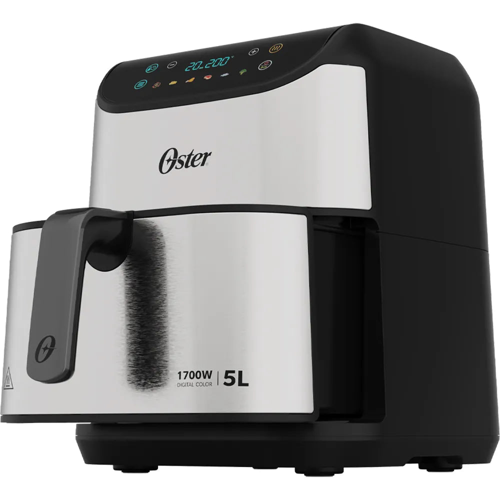 Fritadeira Digital Inox Oster 5L com Painel Touch