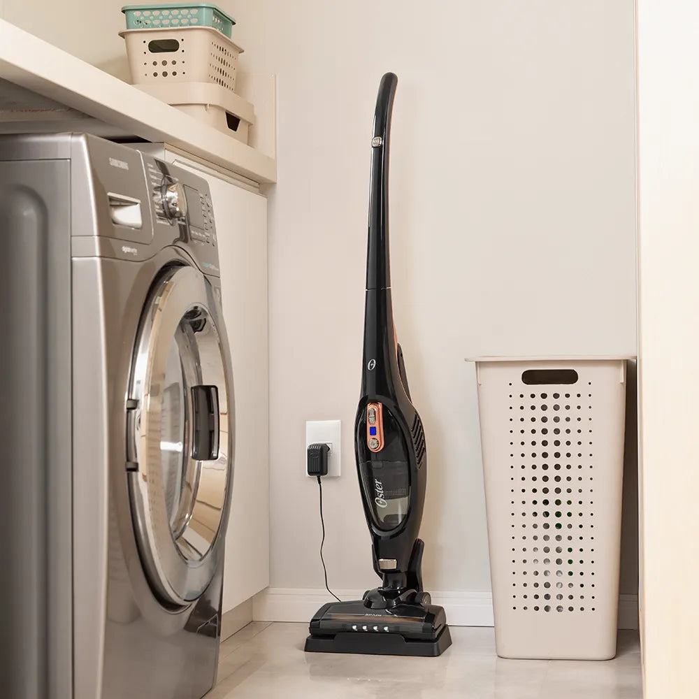 Aspirador de Pó Vertical Sem Fio Oster Duo Clean 2 em 1 - Bateria