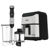 Kit Mixer Power 3 em 1 e Fritadeira Inox Digital 5L Oster
