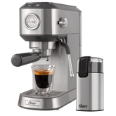 Kit Cafeteira Espresso Compacta e Moedor de Café Elétrico Oster