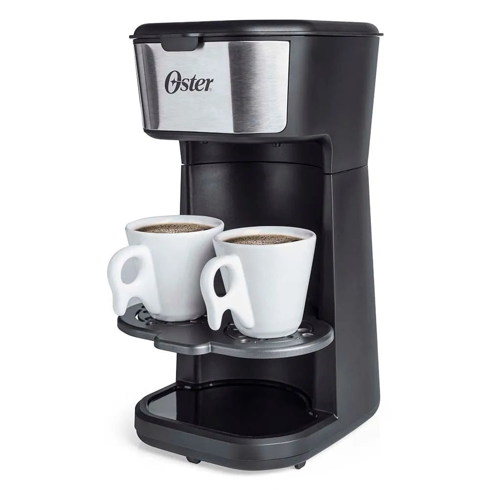Cafeteira Oster 2Day Inox 2 em 1 com Copo Térmico