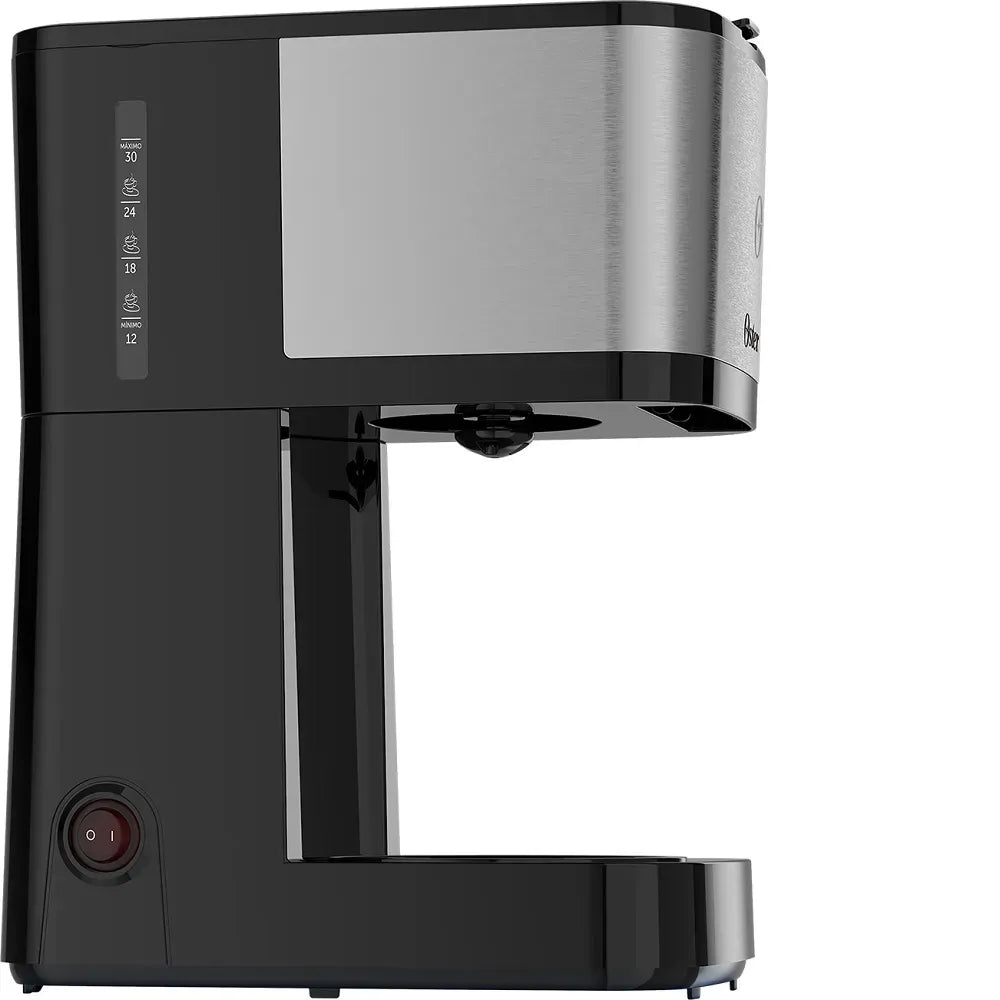 Kit Cafeteira Jarra Inox 1,2L e Moedor de Café Elétrico Inox