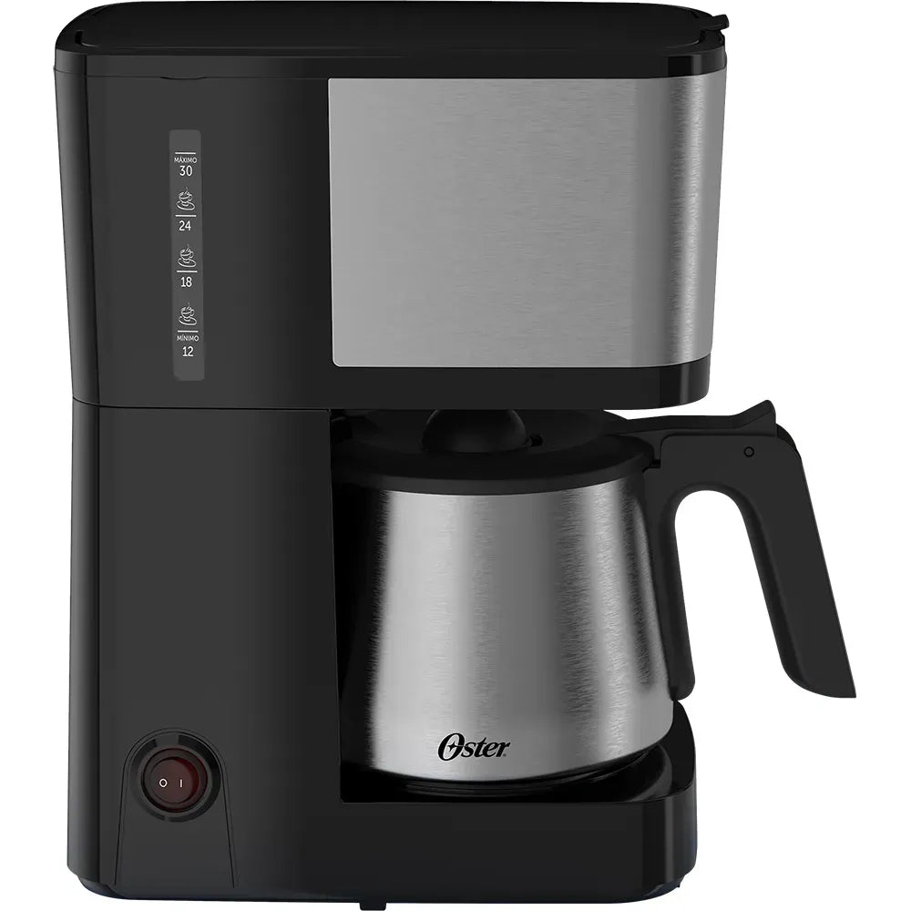 Kit Cafeteira Jarra Inox 1,2L e Moedor de Café Elétrico Inox