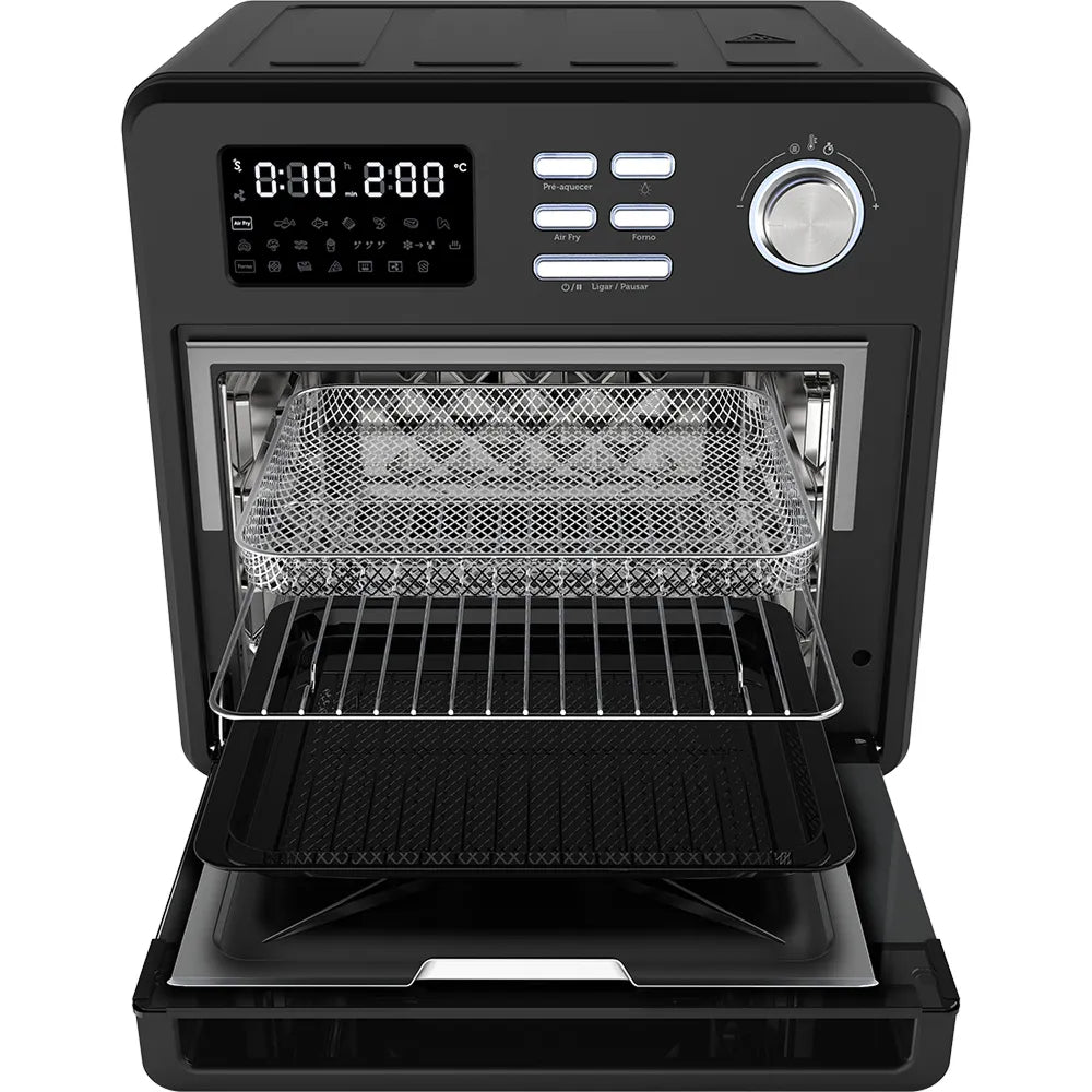 Forno e Fryer 15L Oster Multifunções Compact 10 em 1