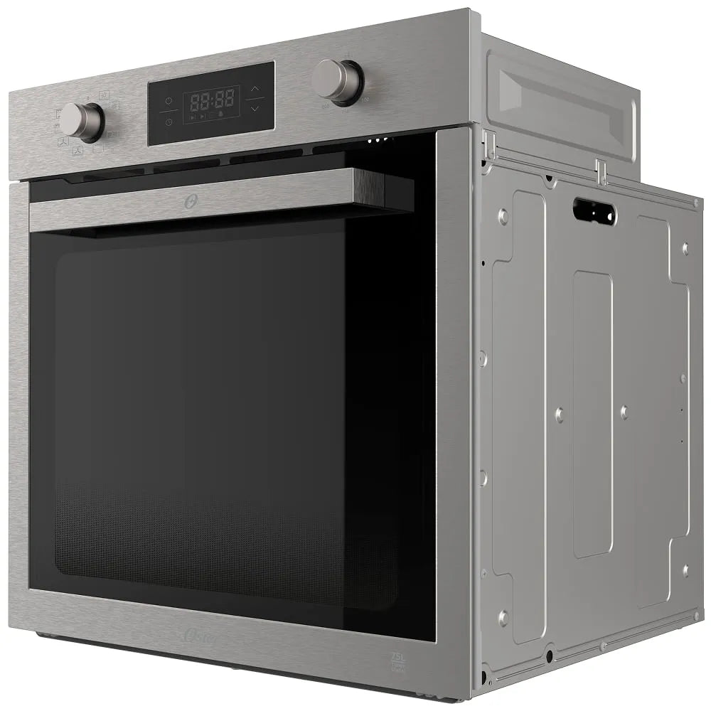 Kit Inox Coifa de Ilha 90cm e Forno de Embutir 75L - 220V