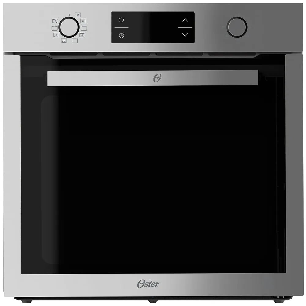 Kit Inox Coifa de Ilha 90cm e Forno de Embutir 75L - 220V