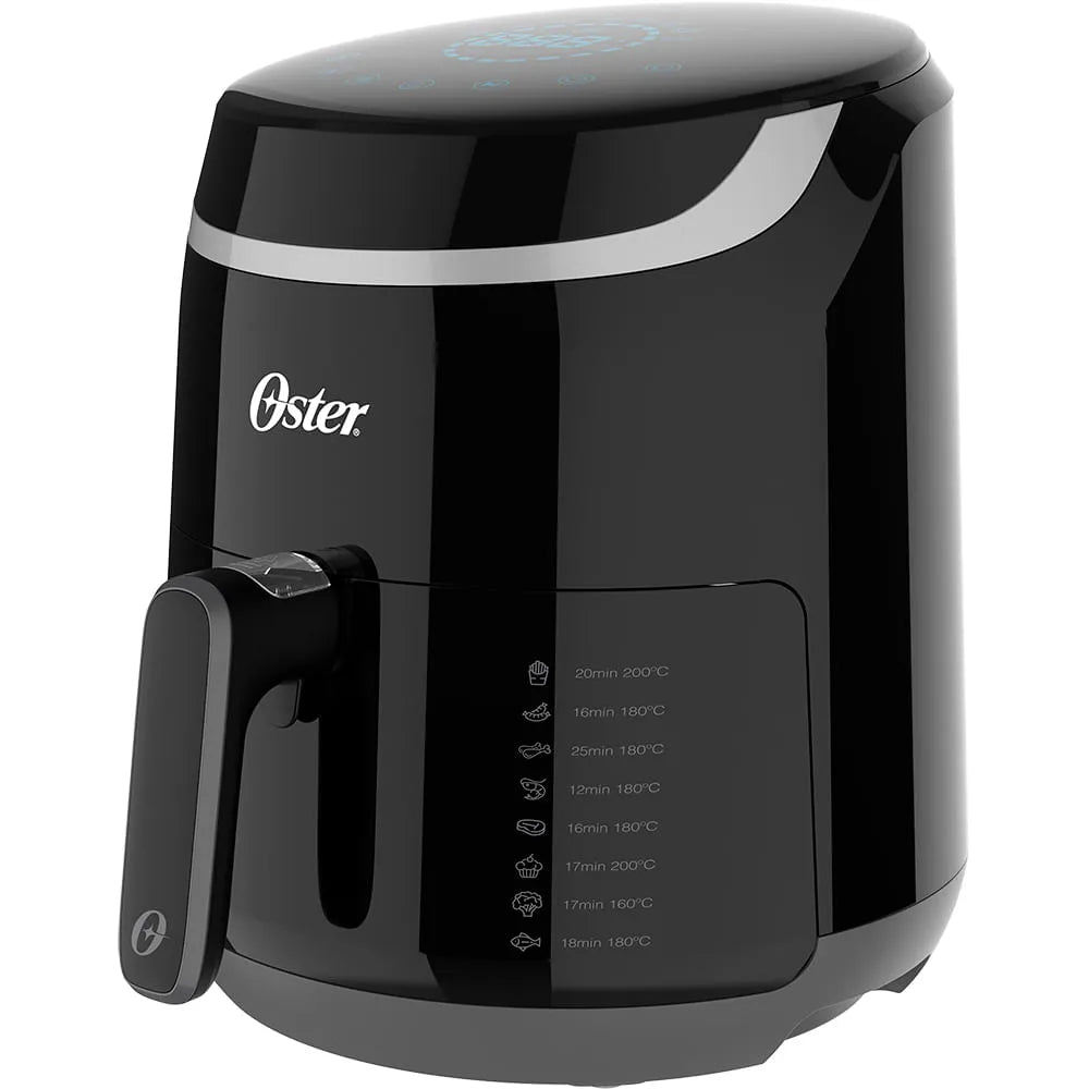 Fritadeira Black Digital Fryer 3,2L Oster com Painel Touch