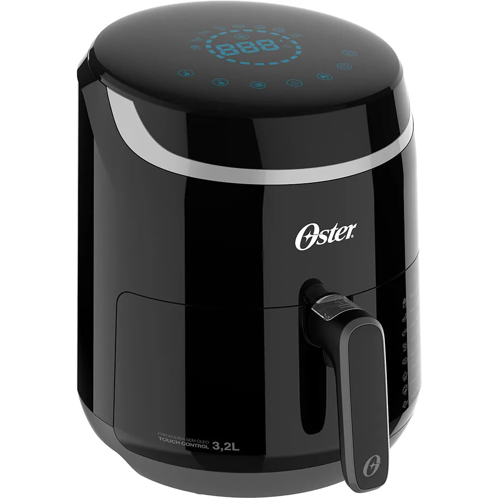 Fritadeira Black Digital Fryer 3,2L Oster com Painel Touch