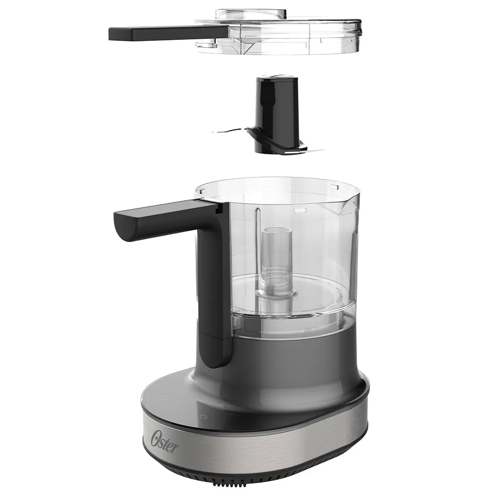 Kit Black Inox Fritadeira Ultra Digital e Processador Oster