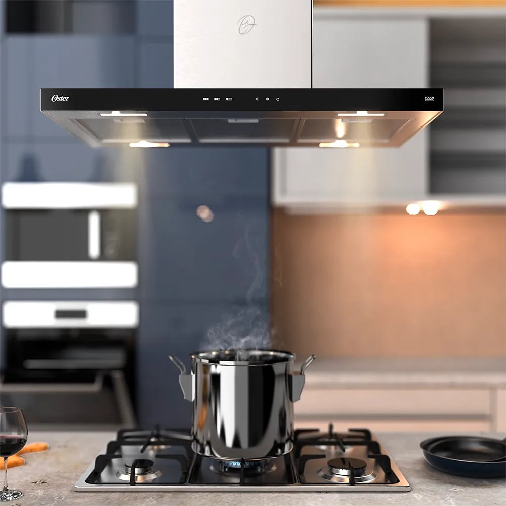 Cooktop a Gás Inox 5 Bocas Oster Semiprofissional - Bivolt