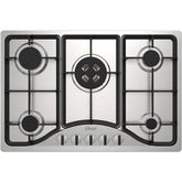 Cooktop a Gás Inox 5 Bocas Oster Semiprofissional - Bivolt