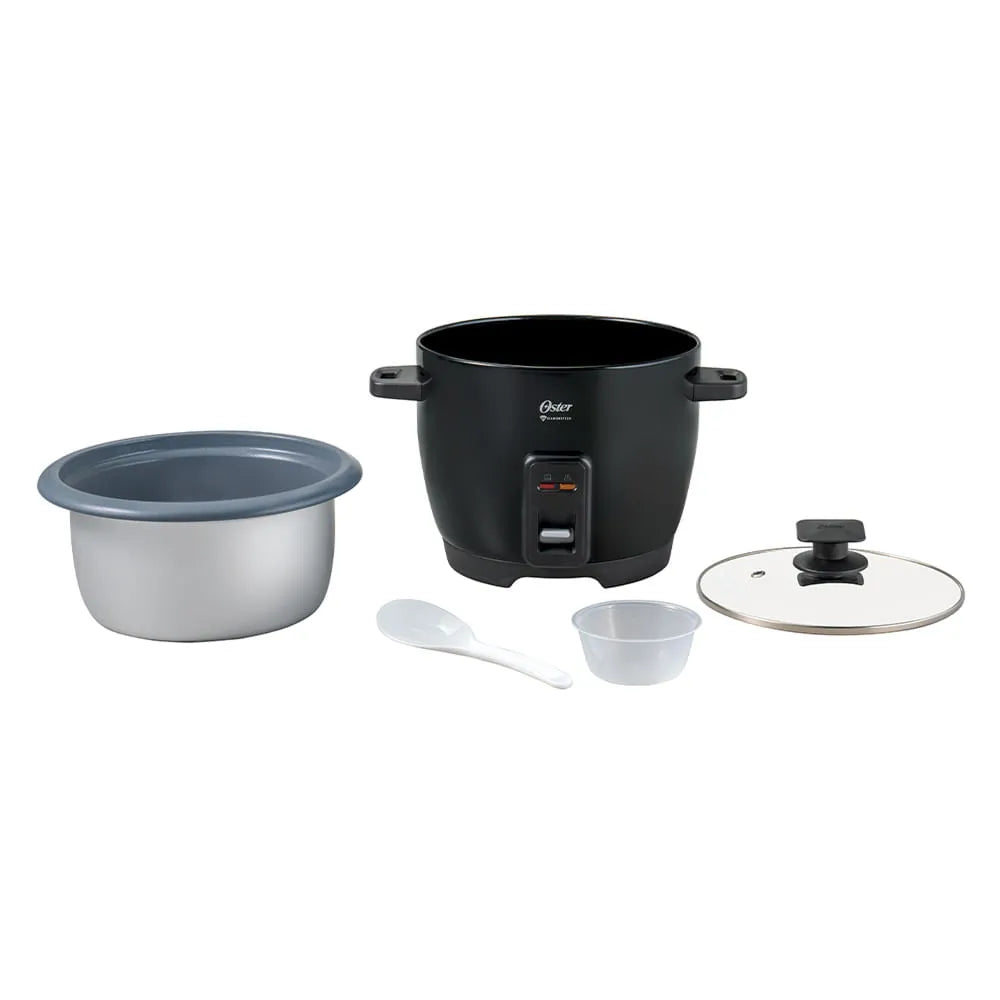 Panela Elétrica de Arroz DiamondTech Oster Black 1,2L