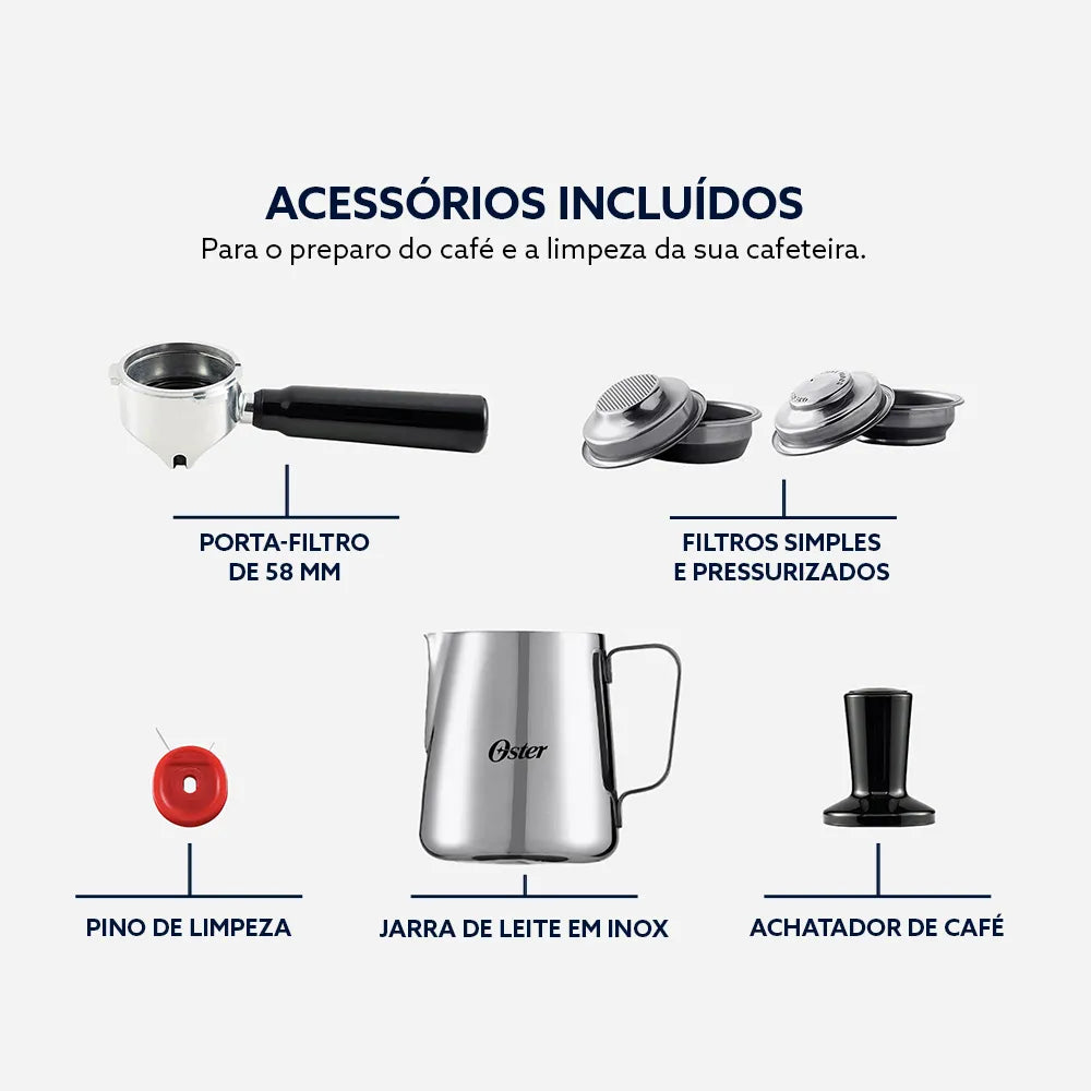 Cafeteira Espresso Oster Nova Perfect Brew