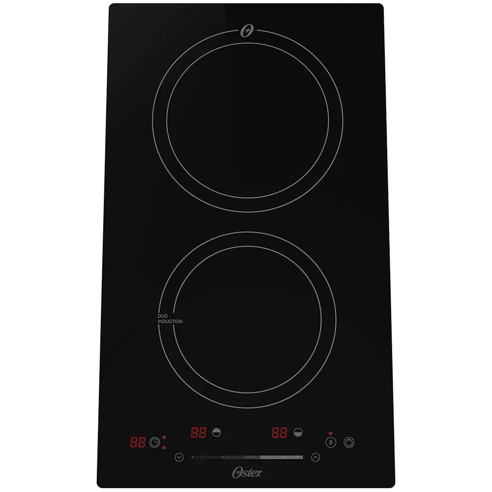 Cooktop de Indução 2 Bocas Oster Touch Screen 2 em 1