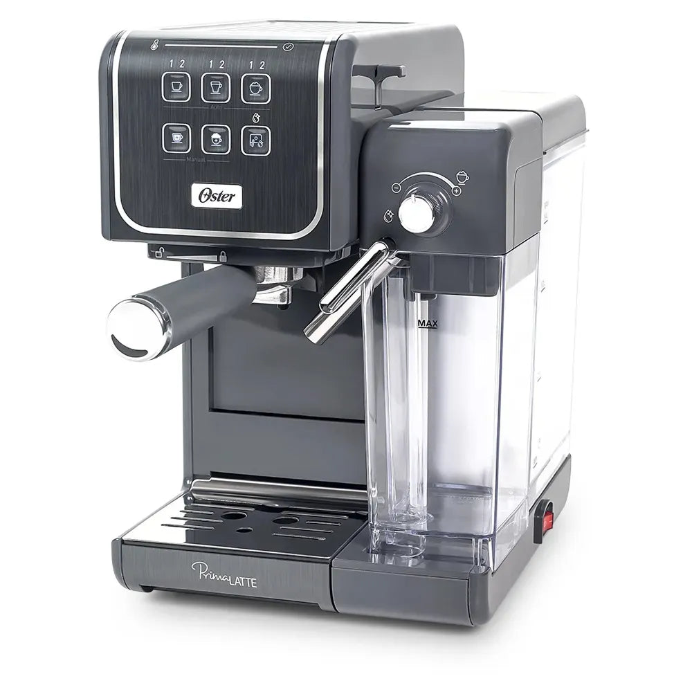 Kit Cafeteira PrimaLatte Touch e Moedor de Café Elétrico Oster