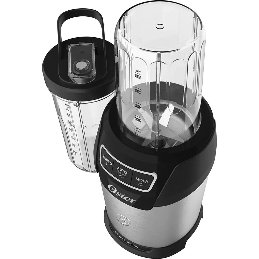 Kit Blender Ultra Power e Máquina de Waffle Oster
