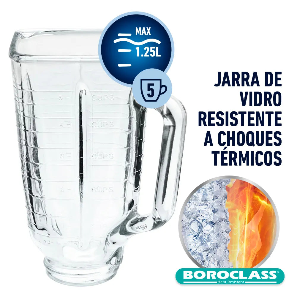 Liquidificador New Osterizer Clássico Cobre Oster 1,25L