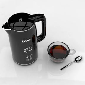 Chaleira Digital Oster Black 1,7L com Controle de Temperatura