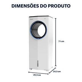 Climatizador de Ar 5,3L Oster Portátil 4 em 1