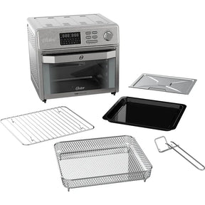 Kit Forno e Fryer 25L e Cafeteira Inox 1,2L Oster
