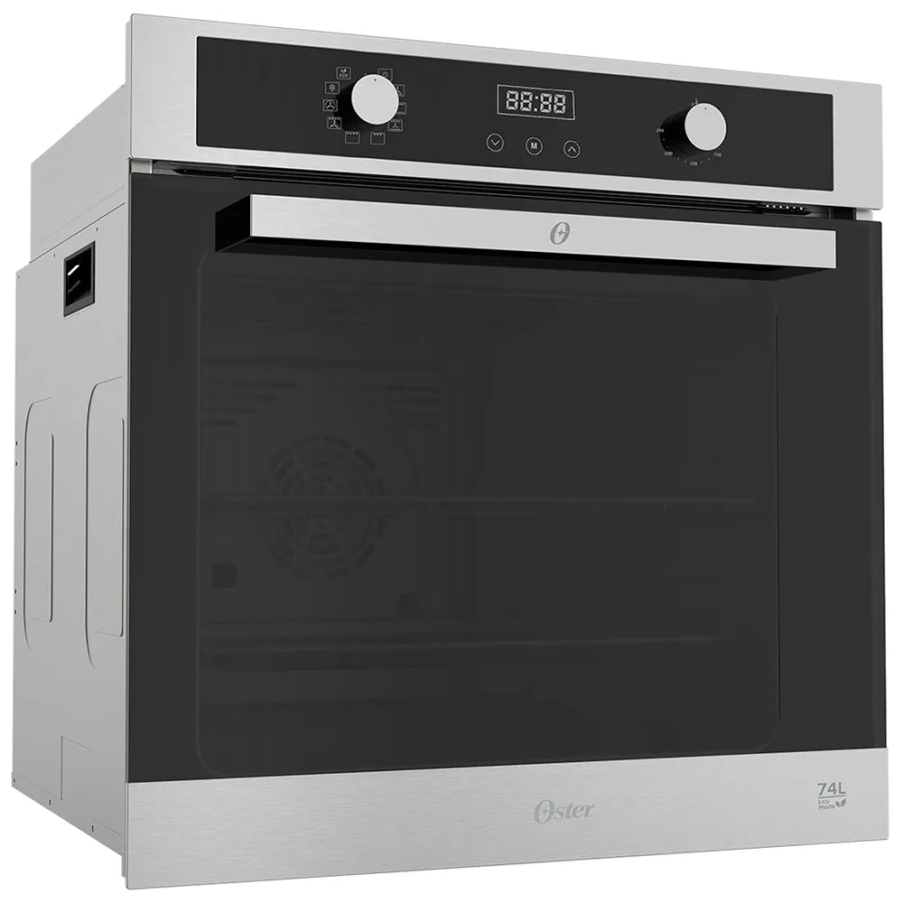 Forno de Embutir Elétrico Oster Semi Digital Black Inox 74L - 220V