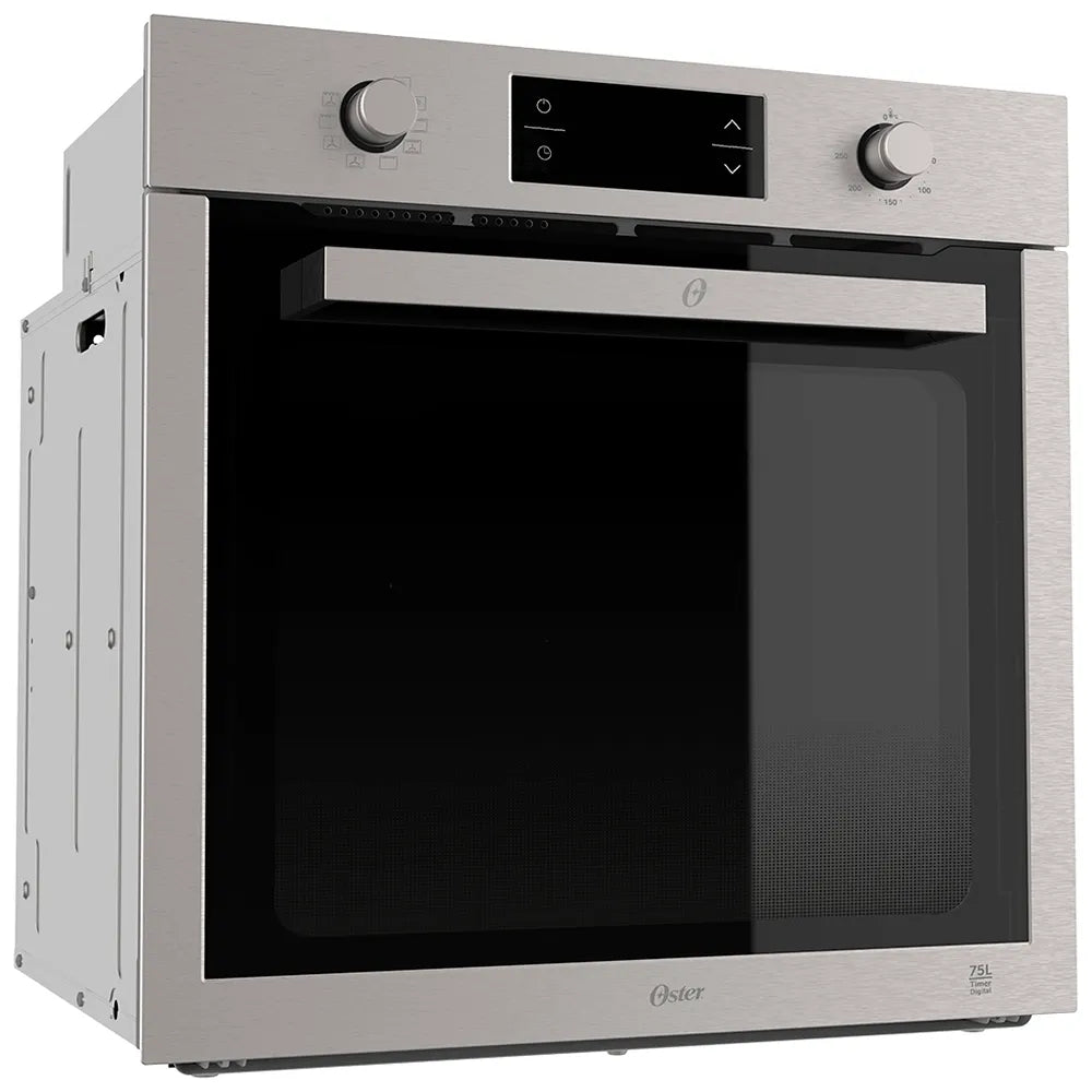 Forno de Embutir Elétrico Oster Semi Digital Black Inox 75L - 220V