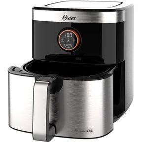 Fritadeira Sem Óleo 2 em 1 Black Inox 4,8L Oster