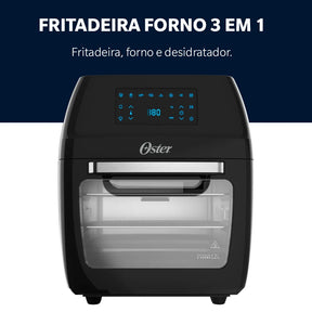 Fritadeira Oven Fryer 12L Oster 3 em 1