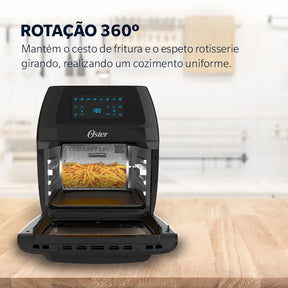 Fritadeira Oven Fryer 12L Oster 3 em 1