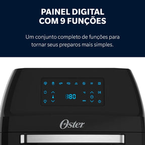 Fritadeira Oven Fryer 12L Oster 3 em 1