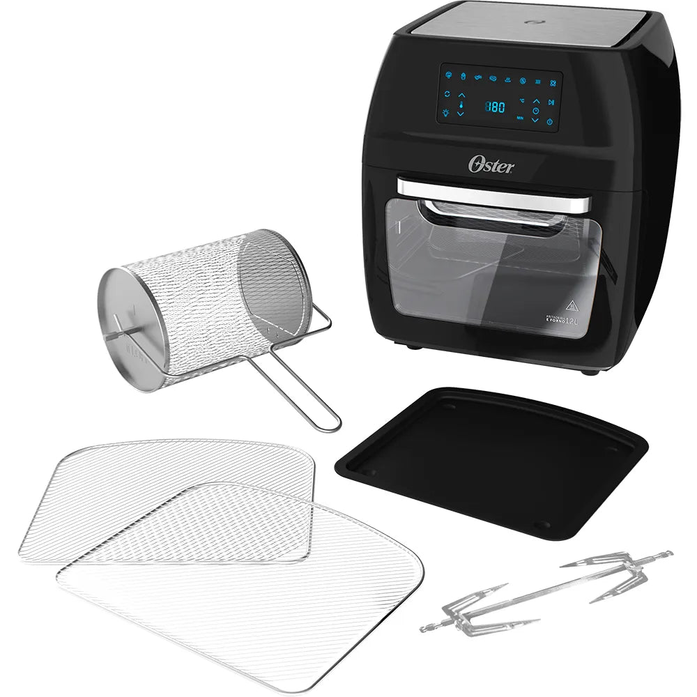 Kit Fritadeira Oven Fryer 12L e Liquidificador Power Oster 2,2L