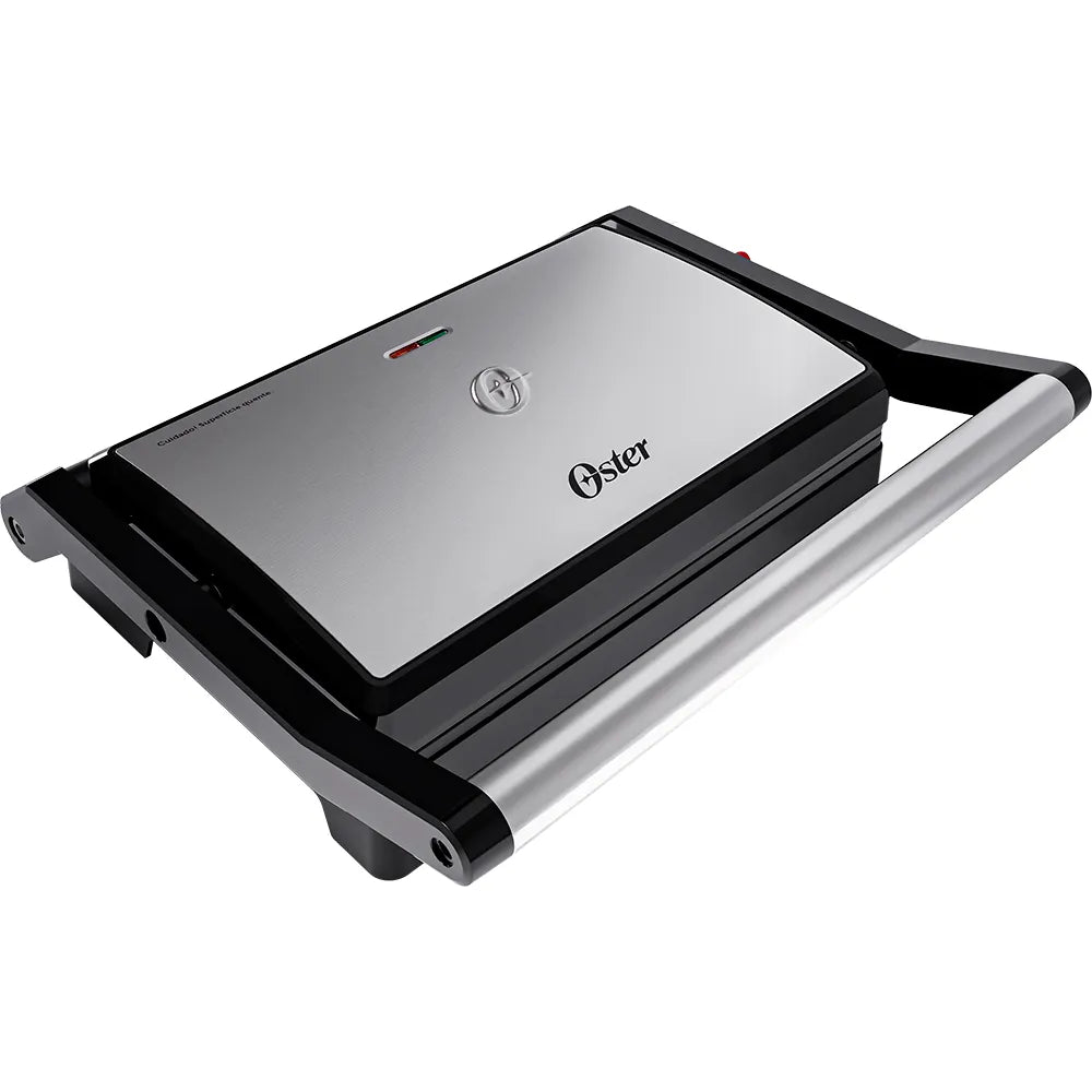 Mini Grill Elétrico Oster Inox 2 em 1