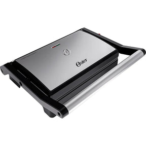 Mini Grill Elétrico Oster Inox 2 em 1