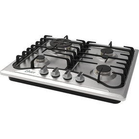 Cooktop a Gás Inox 4 Bocas Oster Semiprofissional - Bivolt