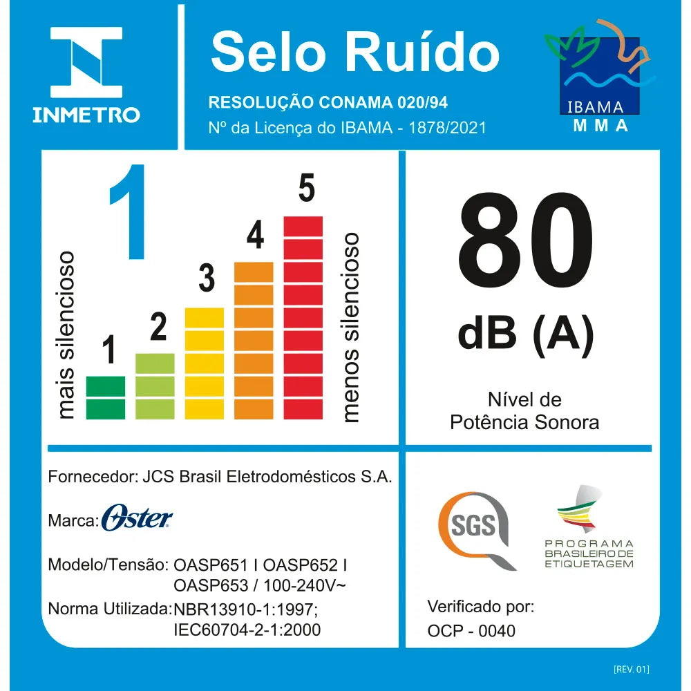 Aspirador de Pó Vertical Sem Fio Oster Duo Clean 2 em 1 - Bateria