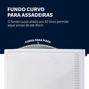 Forno e Fritadeira Sem Óleo Oster 42L French Door 2 em 1