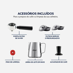 Cafeteira Espresso Oster Nova Perfect Brew