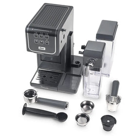 Kit Cafeteira PrimaLatte Touch e Moedor de Café Elétrico Oster